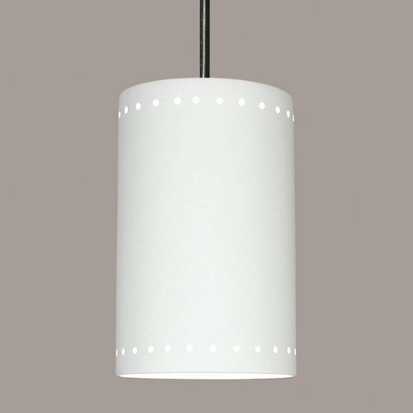 A19 Lighting Gran Delos Pendant, Bisque P206-BCC-1LEDE26